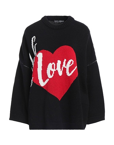 DOLCE&GABBANA Cashmere blend Black 100% Cashmere