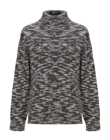 Alpha Studio Turtlenecks In Khaki