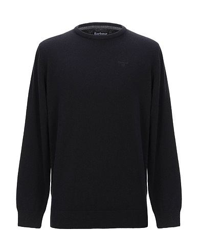 BARBOUR Jumper Black 100% Wool