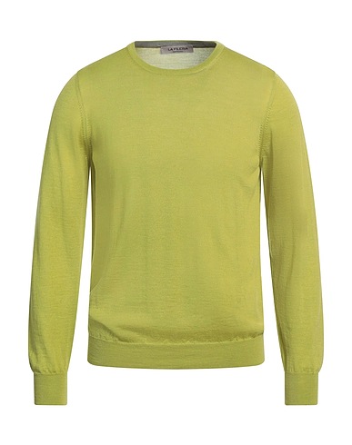 LA FILERIA Jumper Lime green 70% Virgin Wool, 30% Silk
