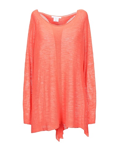 LES COPAINS Jumper Orange 53% Viscose, 47% Polyamide