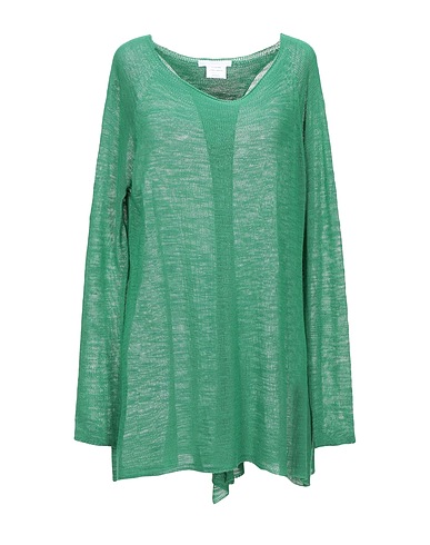 LES COPAINS Pullover Verde 53% Viscosa, 47% Poliammide