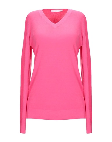 LES COPAINS Sweater Fuchsia 53% Viscose, 47% Polyamide