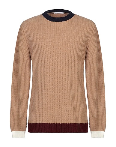 GREY DANIELE ALESSANDRINI Pullover Khaki 75% Acrilico, 10% Viscosa, 10% Lana, 5% Lana di alpaca