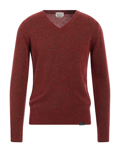 BROOKSFIELD Pullover Marrone 85% Lana Vergine, 15% Poliammide