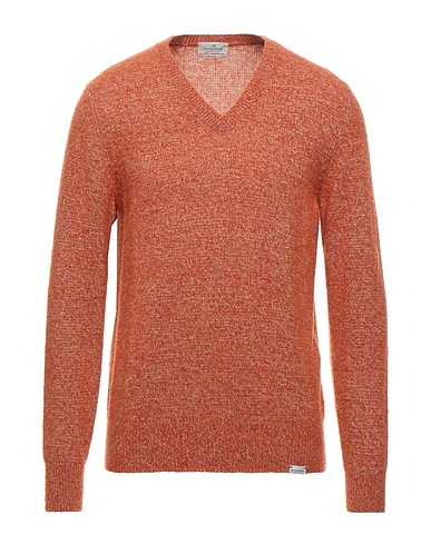 BROOKSFIELD Jumper Rust 85% Virgin Wool, 15% Polyamide