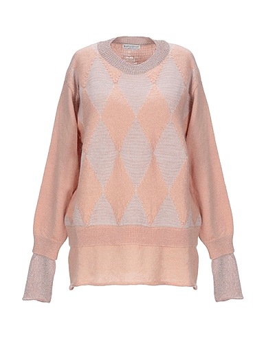 BALLANTYNE プルオーバー アンティークローズ モヘヤ 38% / ウール 30% / ナイロン 25% / レーヨン 5% / 金属化ポリエステル 2%