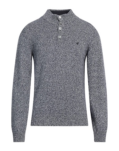 BROOKSFIELD Turtleneck Blue 100% Wool