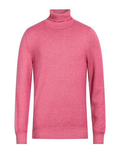 GRAN SASSO Turtleneck Magenta 100% Virgin Wool