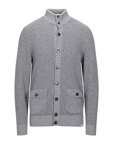 BROOKSFIELD Cardigan Light grey 100% Wool