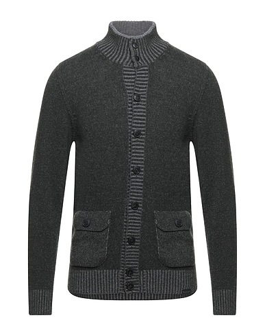 BROOKSFIELD Cardigan Dark green 100% Wool