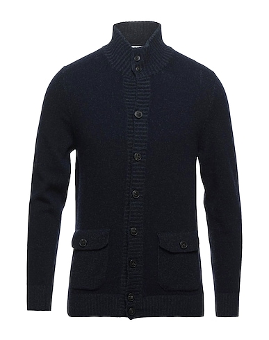 BROOKSFIELD Cardigan Midnight blue 100% Wool