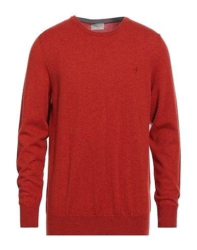 BROOKSFIELD Jumper Rust 100% Virgin Wool