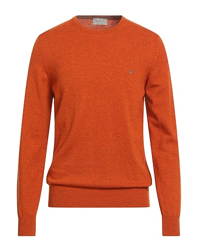 BROOKSFIELD Pullover Rosso pomodoro 100% Lana Vergine