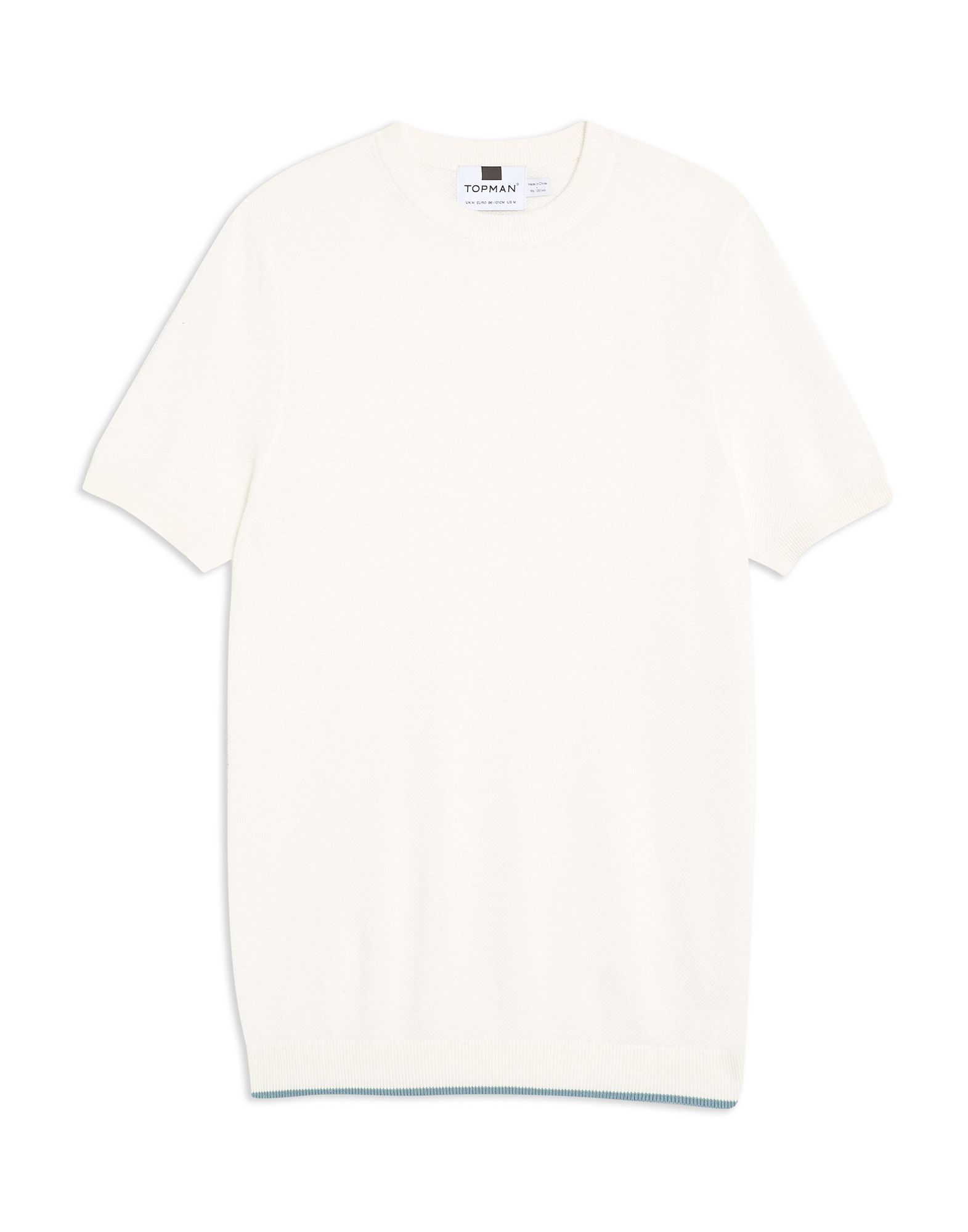 white short sleeve jumper
