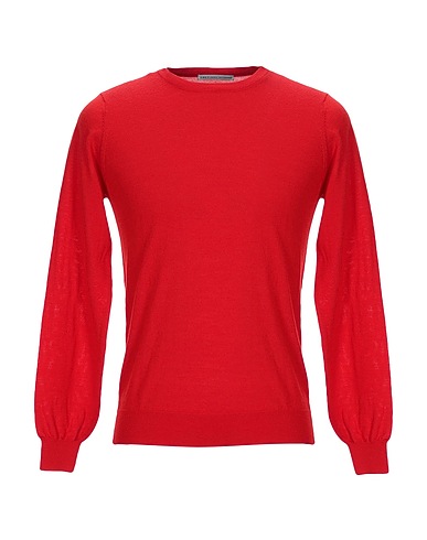 GREY DANIELE ALESSANDRINI Jumper Red 100% Wool