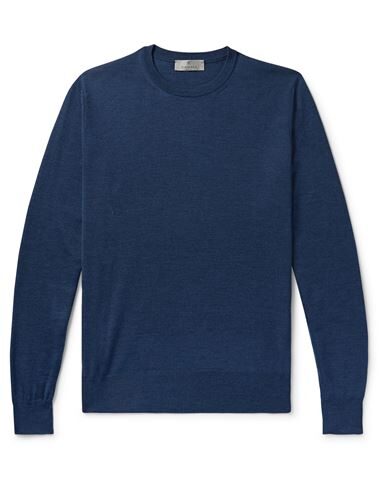 Canali Sweater In Dark Blue