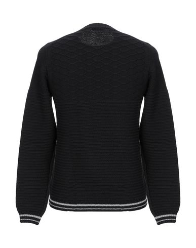 Shop Alpha Studio Man Sweater Black Size 44 Merino Wool