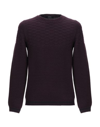 Alpha Studio Sweaters In Purple