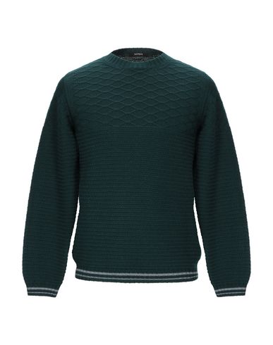 Alpha Studio Sweater In Dark Green