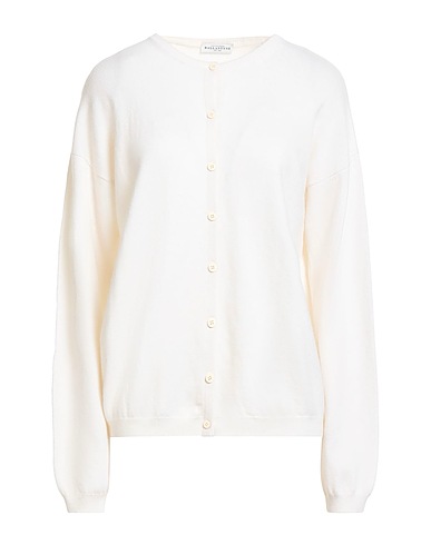 BALLANTYNE Cardigan Ivory 100% Cashmere