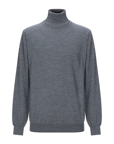 GREY DANIELE ALESSANDRINI Rollkragenpullover 100% Wolle