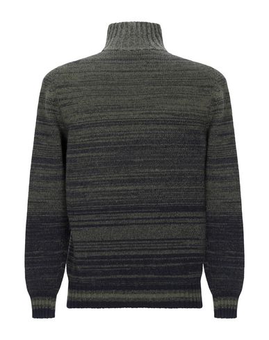 Alpha Studio Turtlenecks In Military Green