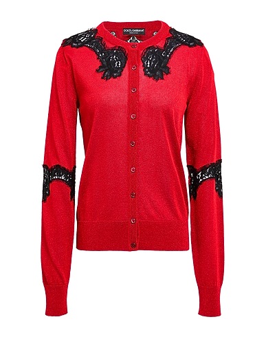 DOLCE&GABBANA Кардиган 77% Вискоза, 12% Хлопок, 6% Полиэстер, 5% Полиамид