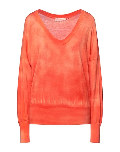 ROHKA Pullover Arancione 100% Lana
