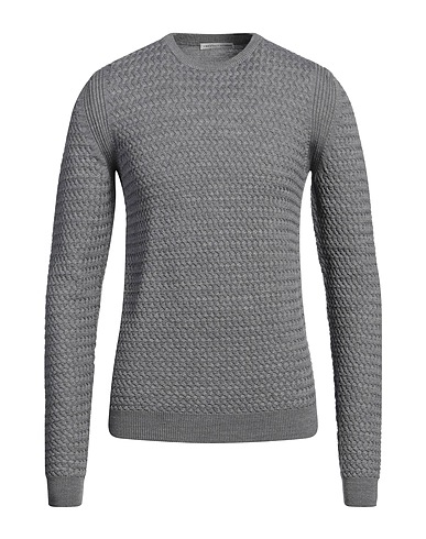 GREY DANIELE ALESSANDRINI Pullover Grau 50% Wolle, 50% Acryl