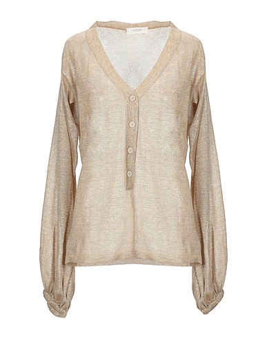 ZANONE Jumper Yellow 64% Polyester, 36% Cotton