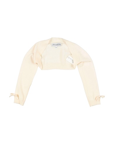 SIMONETTA Shrug Ivory 47% Virgin Wool, 30% Viscose, 15% Polyamide, 8% Cashmere