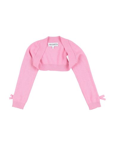 Shop Simonetta Toddler Girl Wrap Cardigans Pink Size 4 Virgin Wool, Viscose, Polyamide, Cashmere