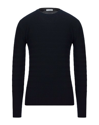 PAOLO PECORA Jumper Midnight blue 100% Virgin Wool