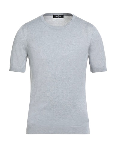 GRAN SASSO Pullover Bleu ciel 100% Soie