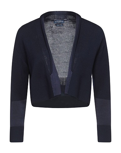 BALLANTYNE Cardigan Midnight blue 62% Wool, 28% Viscose, 10% Polyamide
