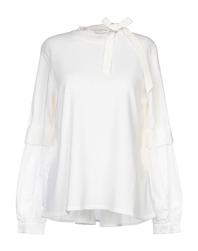 BALLANTYNE Sweater Ivory 100% Virgin Wool, Polyester