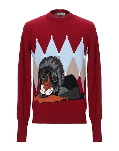 BALLANTYNE Cashmere blend Burgundy 100% Cashmere