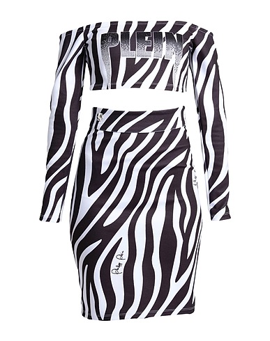 PHILIPP PLEIN Outfit White 93% Polyester, 7% Elastane