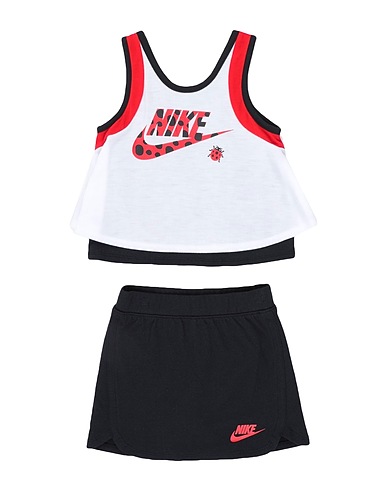 NIKE Kids’ co-ord LI BUGS LADYBUG SCOOTER SET
 White 65% Polyester, 35% Viscose