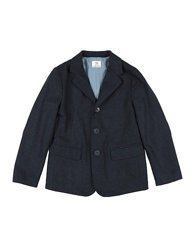 GRIFONI Blazer Midnight blue 40% Cotton, 25% Polyester, 20% Wool, 10% Acrylic, 5% Other Fibres