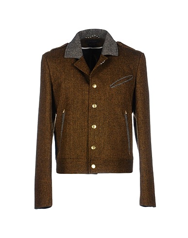 MARC JACOBS Jacket Camel 100% Virgin Wool