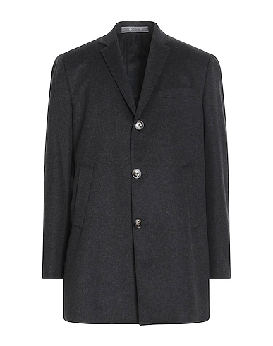 HAVANA & CO. Coat Charcoal 65% Wool, 20% Polyamide, 10% Virgin Wool, 5% Other Fibres