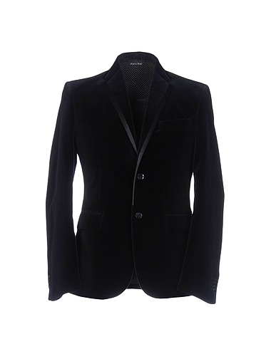 BRIAN DALES Blazer Bright blue 100% Cotton