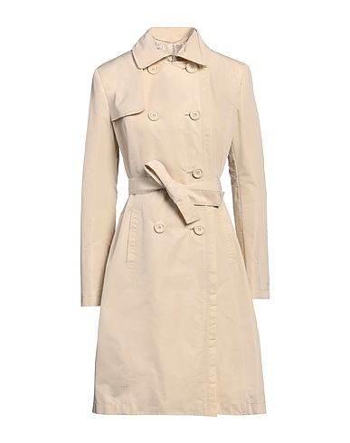 BYBLOS Double breasted pea coat Beige 100% Polyester