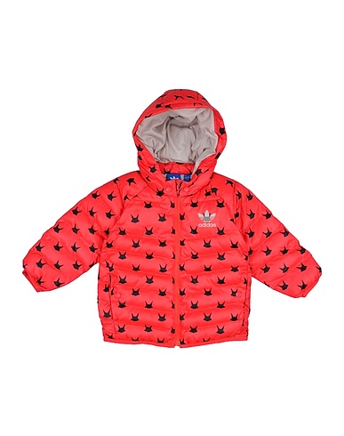 ADIDAS ORIGINALS Μπουφάν με επένδυση από πούπουλα Κοραλλί 100% Πολυεστέρας