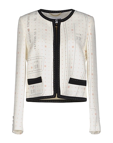 MOSCHINO Blazer White 100% Rayon
