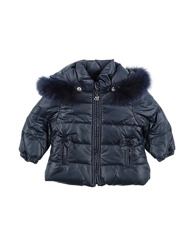 LAURA BIAGIOTTI BABY Shell jacket Midnight blue 100% Polyester