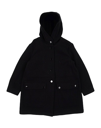 SIMONETTA Coat Black 56% Wool, 30% Modal, 14% Polyamide