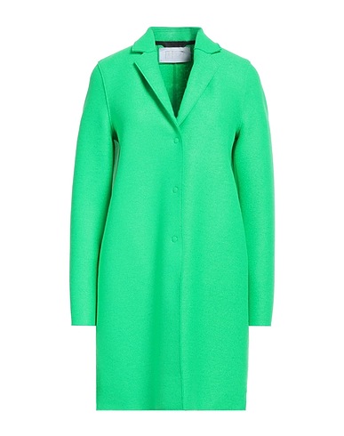 HARRIS WHARF LONDON Cappotto Verde chiaro 100% Lana Vergine